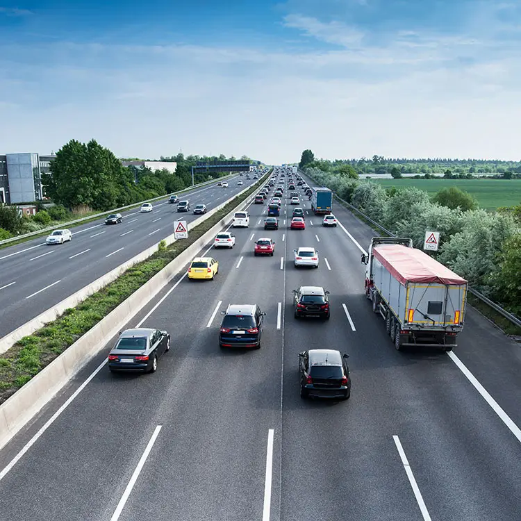 Angst vor Autobahn