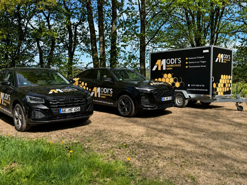 Fuhrpark Modis Fahrschule Mudersbach Anhänger